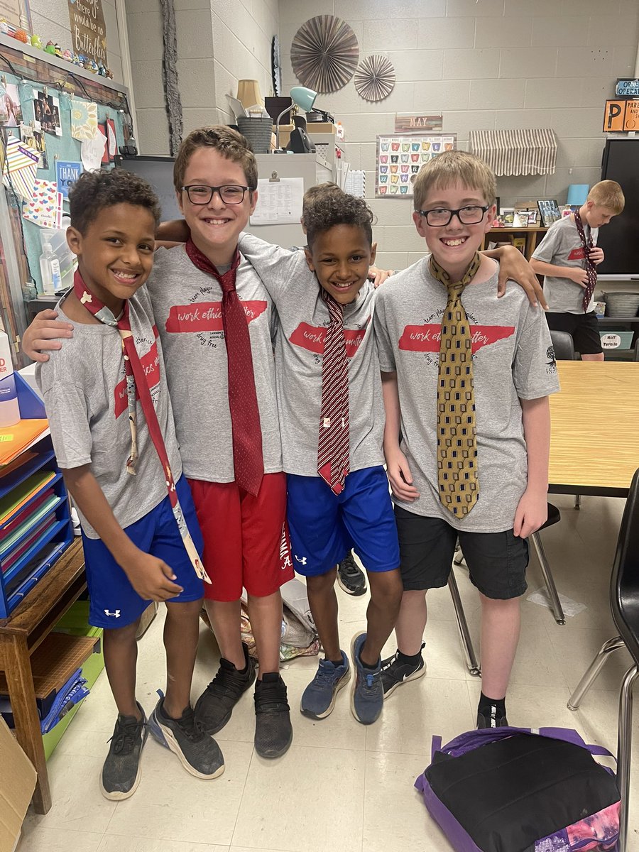 HMcDow's tweet photo. Spent yesterday with lots of 5th graders courtesy of the Work Ethic Distinction Junior Program! Great job @_sandicook @EngineerTchr! #workethicsmatter @ShannwatWatson https://t.co/eThFUYfvbd
