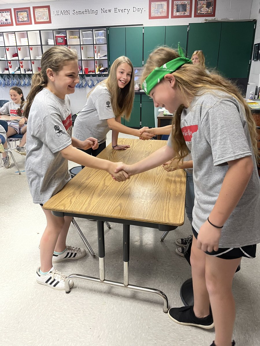 HMcDow's tweet photo. Spent yesterday with lots of 5th graders courtesy of the Work Ethic Distinction Junior Program! Great job @_sandicook @EngineerTchr! #workethicsmatter @ShannwatWatson https://t.co/eThFUYfvbd