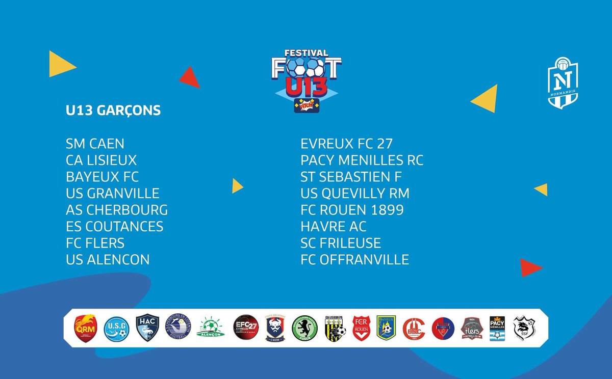 LFNofficiel's tweet photo. Elles seront 32 équipes Normandes réunies demain à Argentan pour la finale Régionale U13 Pitch 🤩 
Une application est mise en place pour suivre les résultats et l'agenda des rencontres 📲

Toutes les informations ⬇️ 
https://t.co/7efo5jaSEs https://t.co/EN36JQzqgS