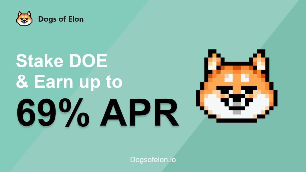 iamgagav's tweet photo. Get in before
@dogsofelon
and their #NFTs blasts to the moon 🚀🚀🚀
One already has… check this
@elonmusk
#NFT sold for 40 ETH on
@opensea
now on sale for 80 ETH 👀
#doetoken #dofsofelontoken #doecrypto #justdoeit #doe #crypto #Metaverse #NFT #ElonMusk #crypto #playtoearn https://t.co/TouGYKnria
