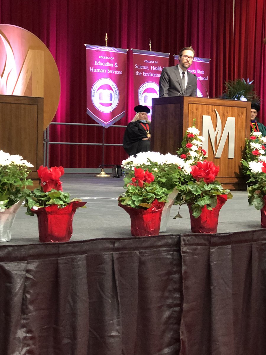 Andy Maus giving a terrific speech. #msum2022 #plainsartmuseum
