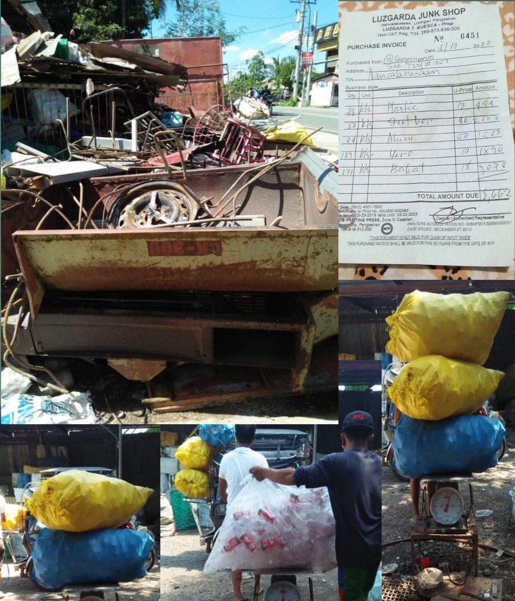 Geegeemarcos's tweet photo. After 19days of collecting.I would say I am very proud of my family.Each contributed alot.They have collected it from our neighbors, relatives,and friends.
Sell 1040.58lbs/472kgs recycled
@RippleReefs 
@GreenZone__ 
@GZX_TOKEN 
#RRRecycle #RippleReefs #XReefs #NFTCommunity #XRP https://t.co/fnZZ4q1W15