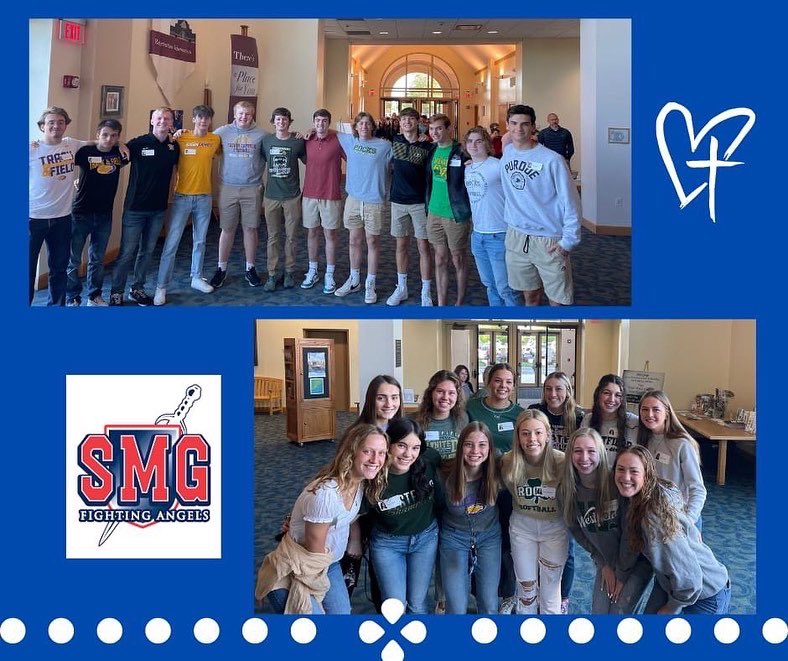 SMGAngels's tweet photo. We ❤️our SMG Alumni!! Thank you to the SMG Class of 2018 for joining us for the Alumni Mass this morning and congratulations on your upcoming high school graduation https://t.co/9PxPcH5nqV