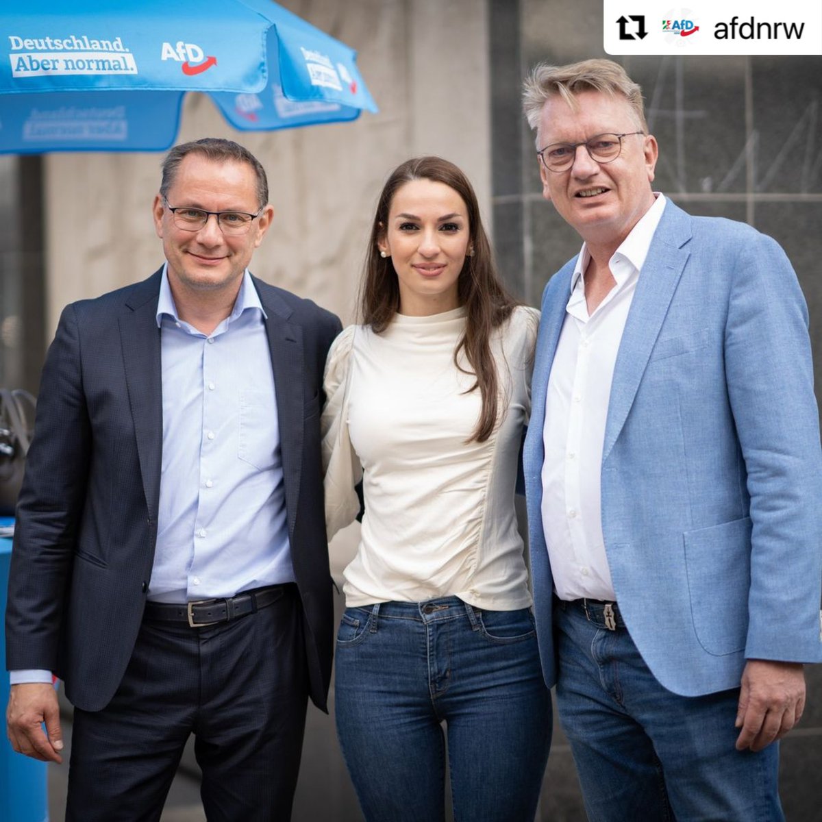 💙💙 Endspurt in NRW! 💙💙

Am Sonntag beide Stimmen für die AfD!
Lassen Sie uns gemeinsam unser Land wieder sicher machen!

#wagnerafd #alternativefuerdich #afdnrw #afd #afdwersonst #landtagswahl2022nrw #spitzenkandidat