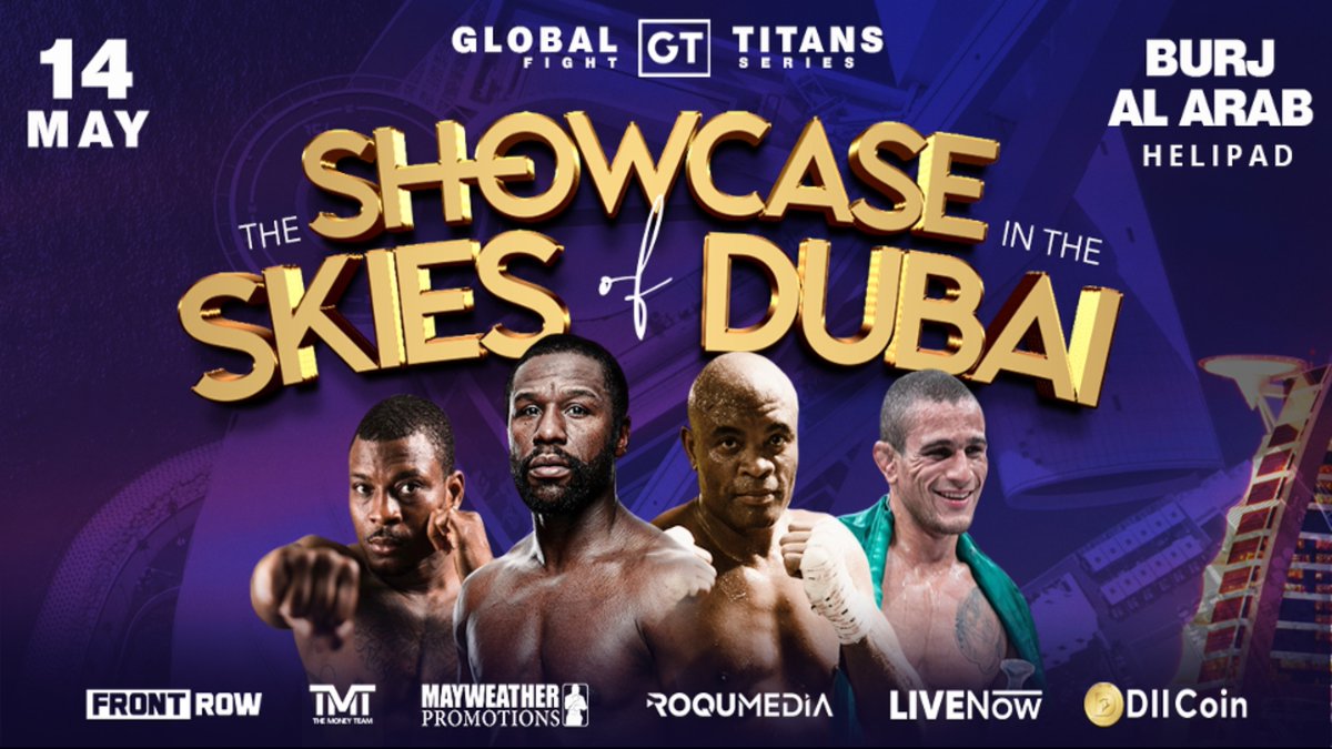 FightsAndMore's tweet photo. Mayweather vs Moore Live Stream, headlined by a exhibition bout bout between Floyd Mayweather vs Don Moore on May 14.
@FightsAndMore
👊🏻Floyd Mayweather vs Don Moore
🗓14 May 2022
🏟Burj Al Arab hotel in Dubai.
#MayweathervsMoore
#floydmayweather
#mayweather
#moore
#DonMoore https://t.co/Q9iGrOVoC9