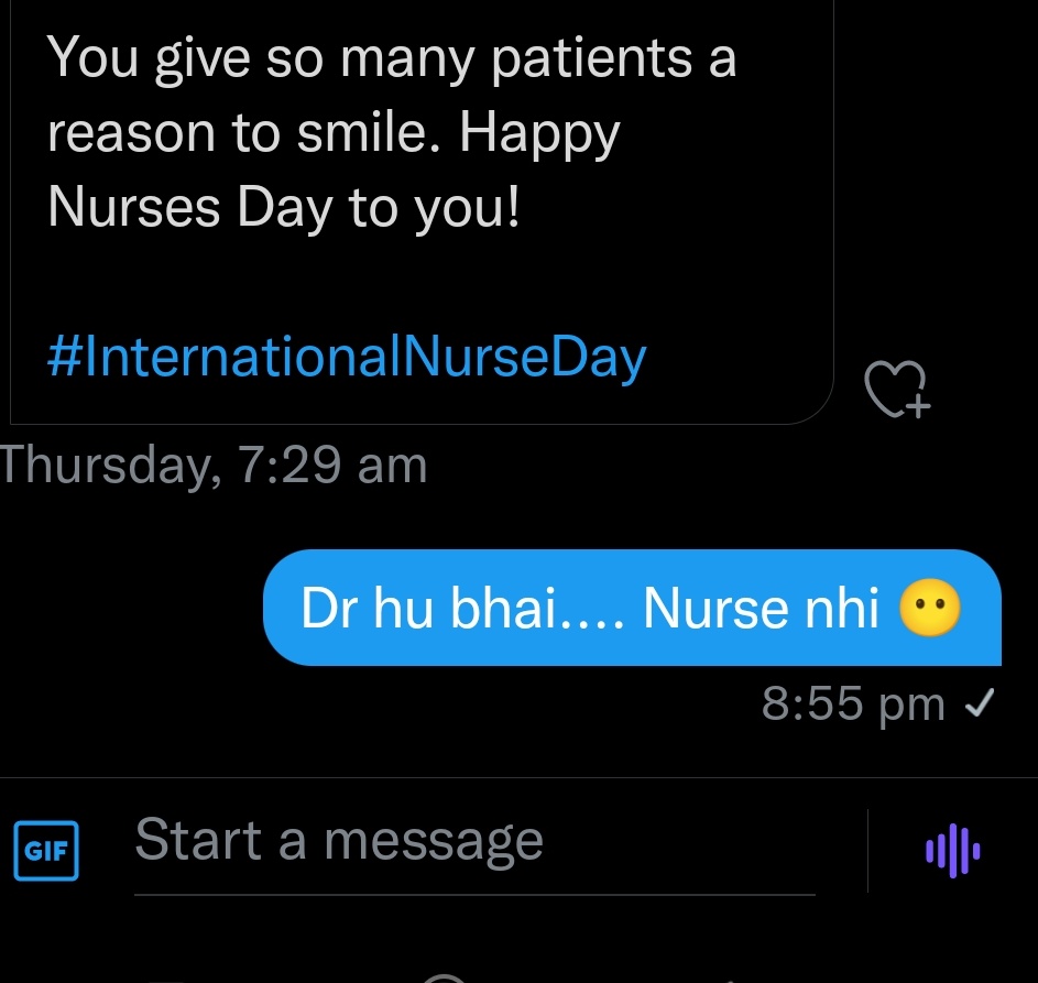 MedicosUnite's tweet photo. If it was you... how should you have reacted ? 😑

Comment with just an emoji 

#MedTwitter 
#emoji #react #nursesday #dr #DoctorsOnTwitter https://t.co/cPDPgWvSqG