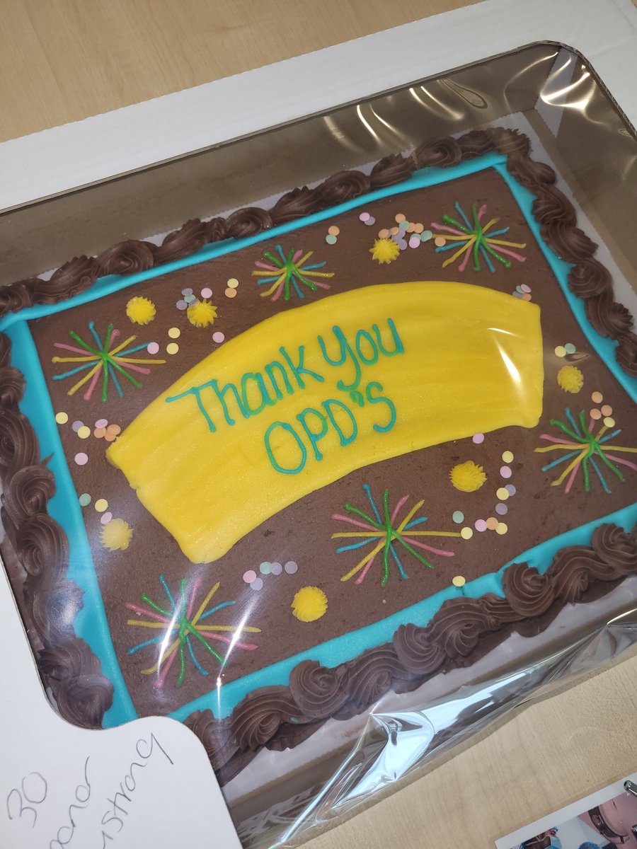 ToniMit88's tweet photo. Thank you @unisontheunion for our cake for ODP day on the 14th of may ❤️ but I think @Costco have made a slight mistake. #ODP #mistake https://t.co/Icd6Elo0G4