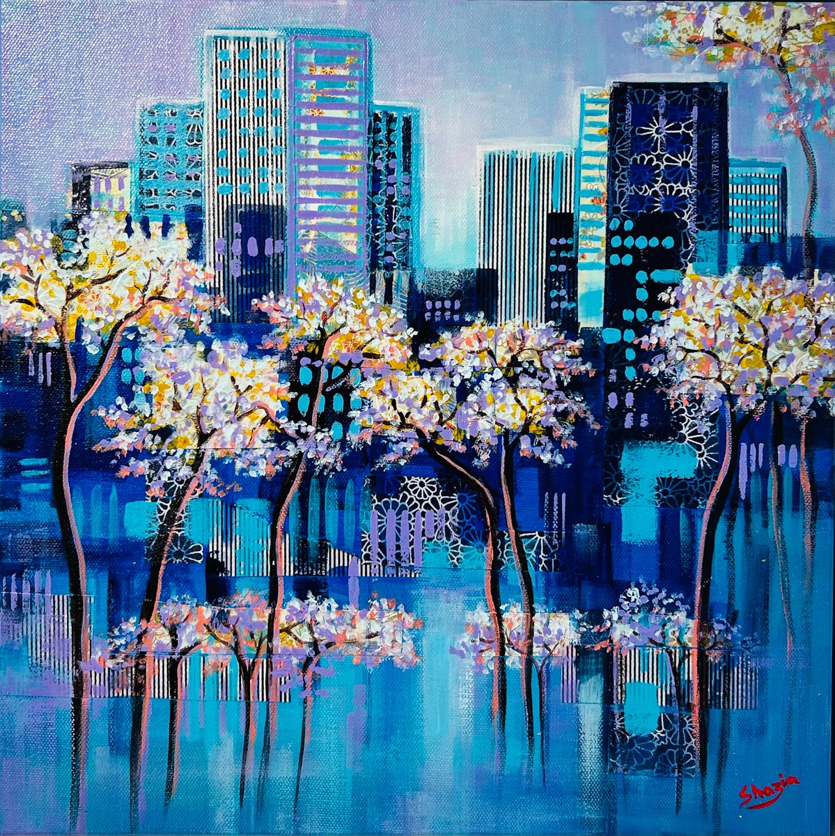 ArtRevTaipei's tweet photo. <Spring is in the air -4>
By Shazia Imran 🇦🇺
Mixed media
35.5x35.5cm

#fridaymorning #FridayVibes #landscape #art #artwork #artist #artlover #painting #painter #mixedmedia #ContemporaryArtist  #現代アート #風景画 #絵画 #油絵 https://t.co/2rSyL7ETj6