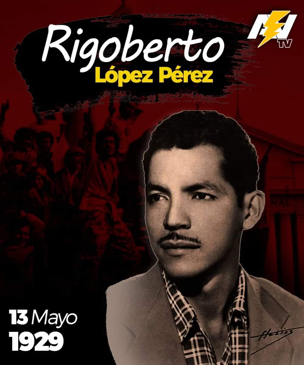 #Nicaragua 🇳🇮 ||➡️ Hoy conmemoramos el 93 aniversario del natalicio de nuestro gran Héroe Nacional✊🏻 Rigoberto López Pérez
#VictoriasDeLaPaz <a href="/alcaldia_mga/">Alcaldía de Managua</a> <a href="/galan_hazel/">Hazel Galán</a> <a href="/WinTm93/">WinRevolución❤🖤</a> <a href="/ElCuerv0Nica/">EL CUERVO 🇳🇮</a> <a href="/FloryCantoX/">Flor y Canto 🇳🇮</a> <a href="/NicaSoberana/">Tania la nica soberana</a> <a href="/RiNSandinista/">ℝ𝕠𝕛𝕚𝕟𝕖𝕘𝕣𝕠★𝕊𝕒𝕟𝕕𝕚𝕟𝕚𝕤𝕥𝕒</a> <a href="/Plomo19792/">PLOMO1979</a> <a href="/SolDeLibertadNi/">Sol De Libertad Nica</a>