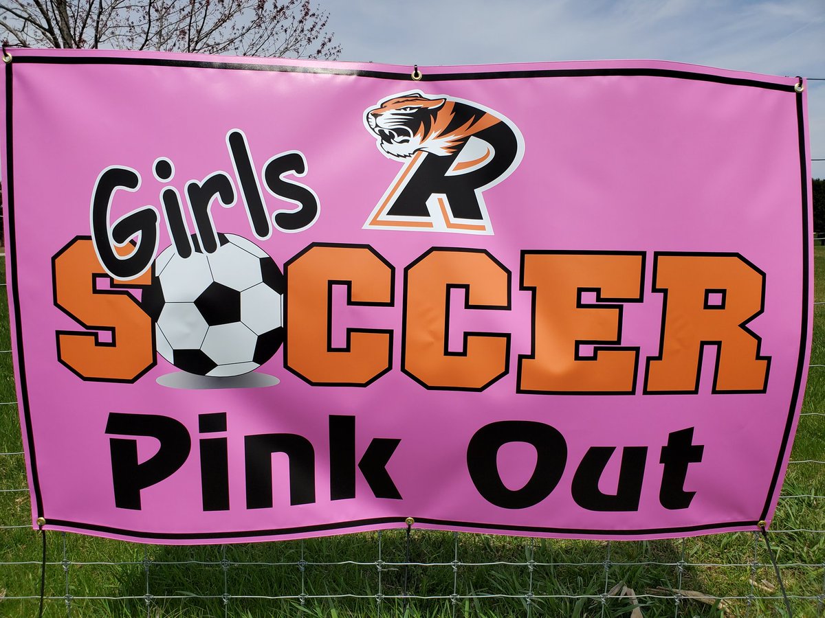 SteveNankervis's tweet photo. Real men wear PINK @ripontigers for Ripon Girls Soccer Pink Out. Challenge/Goal met...promise kept. #LETSGORIP https://t.co/Ty9FjcTprY