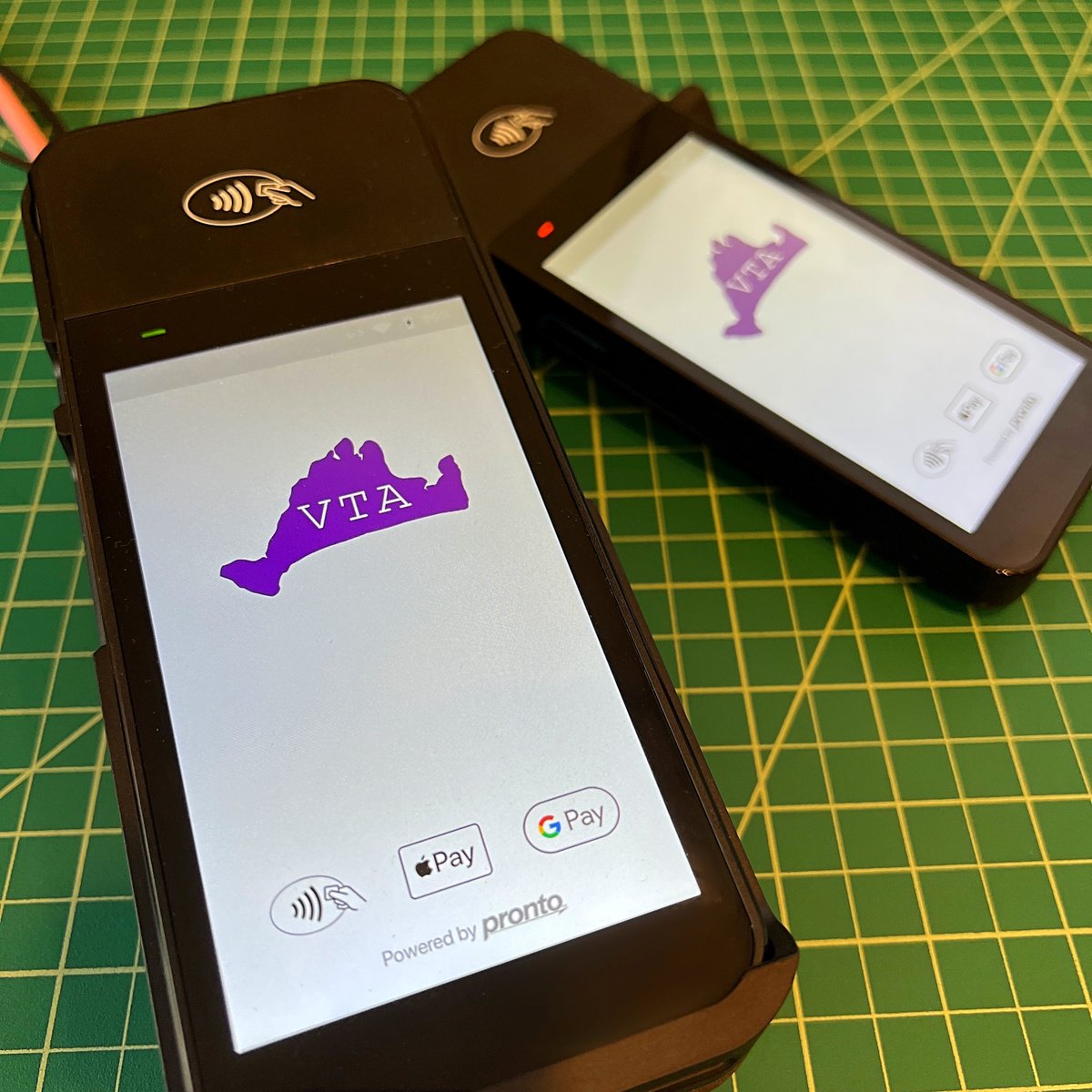prontocx's tweet photo. 🔥Omni-channel payments for @VTA_MV using @Stripe Terminal powered by #ProntoCX!

#FasterEasierSafer #ContactlessPayments #GooglePay #ApplePay https://t.co/W39Qk8pabT