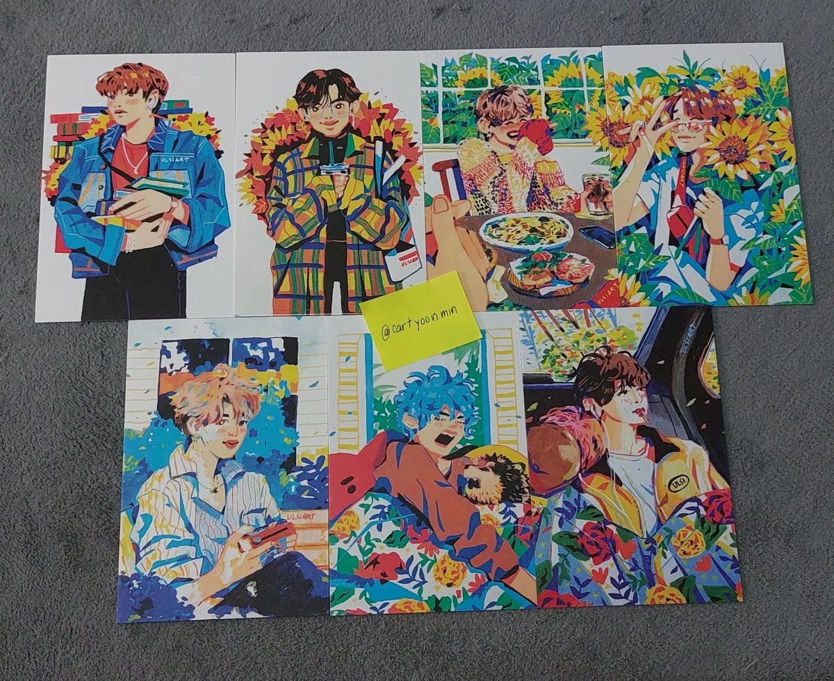 cartyoonmin's tweet photo. wts lfb bts artprint , pc , and stickers from filo artmys (ulsiart, daebak.stickerss, estrellart, and isabi_ph)

- 1.8k for the whole set, dm for indiv price
- 9/10 to mint condi
- other pics / items below https://t.co/NkeUrAA2oa