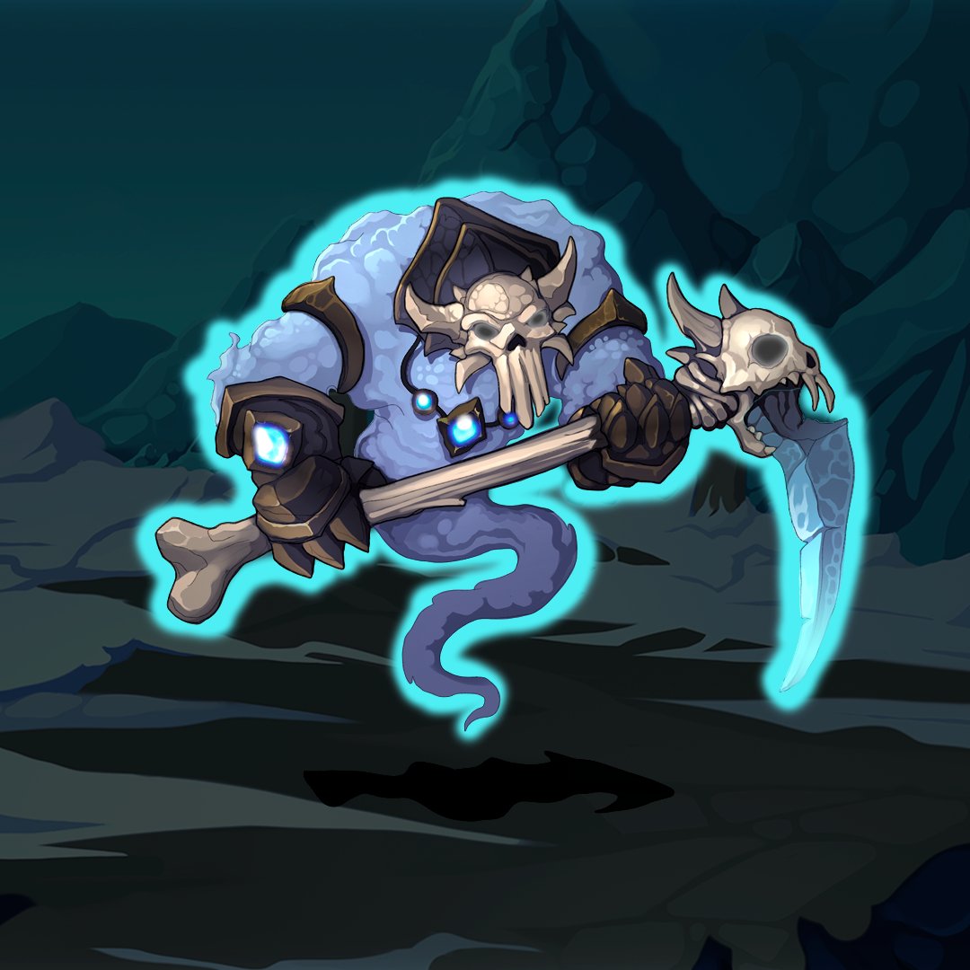 This ice doesn't melt that easily... be careful how you attack it.🥶🥶
.
Do you want to see his shield?, stay tuned for next week, we have a 'wet' surprise.👀🌊
.
#P2E #Cryptocrash #NFTs #Bitcoin #blockchain #BNB #Play2Earn