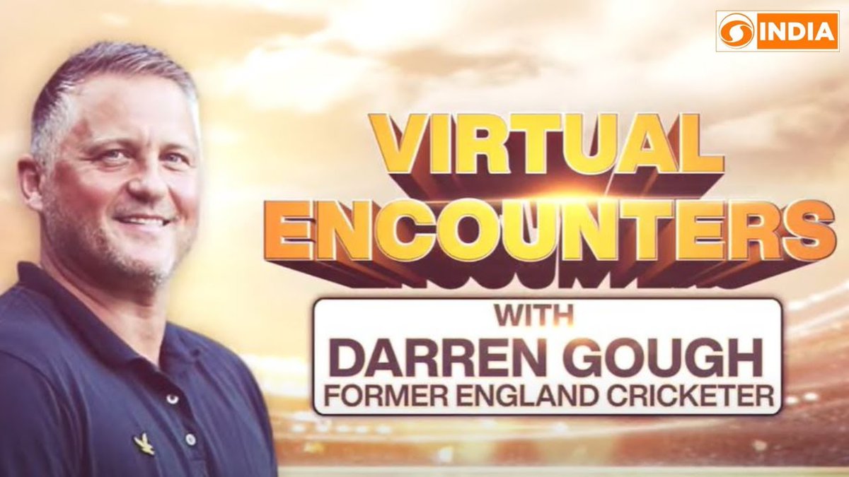 DDIndialive's tweet image. #Interview: Exclusive with former England cricketer @DGoughie, who talks about his new stint with @YorkshireCCC, best moments &amp;amp; his bond with Indian cricketers

Watch #virtualencounters with @Imabhimahajan 

Link: youtu.be/D8R1CeITfUA
