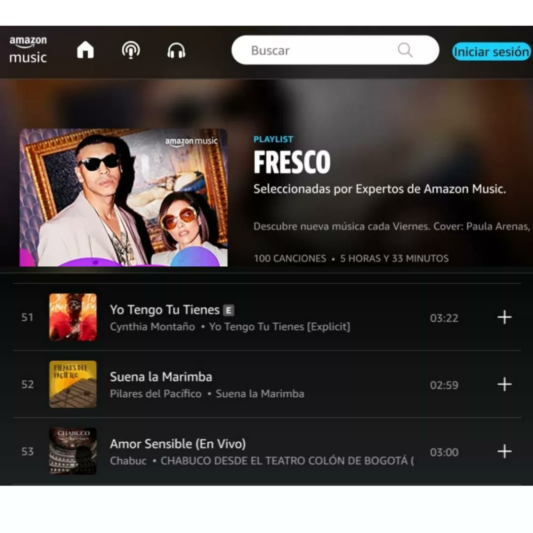 CynthiaMontanoC's tweet image. "YO TENGO, TÚ TIENES" sonando fuerte también en Amazon, gracias
@amazonmusicco @amazonmusicmx @amazonmusic
@dittomusicespanol
@comunicarce
@aeentershow
.
.
#worldmusic #folclorurbano #musicadelpacificocolombiano #musicaafro #musicaparalavida