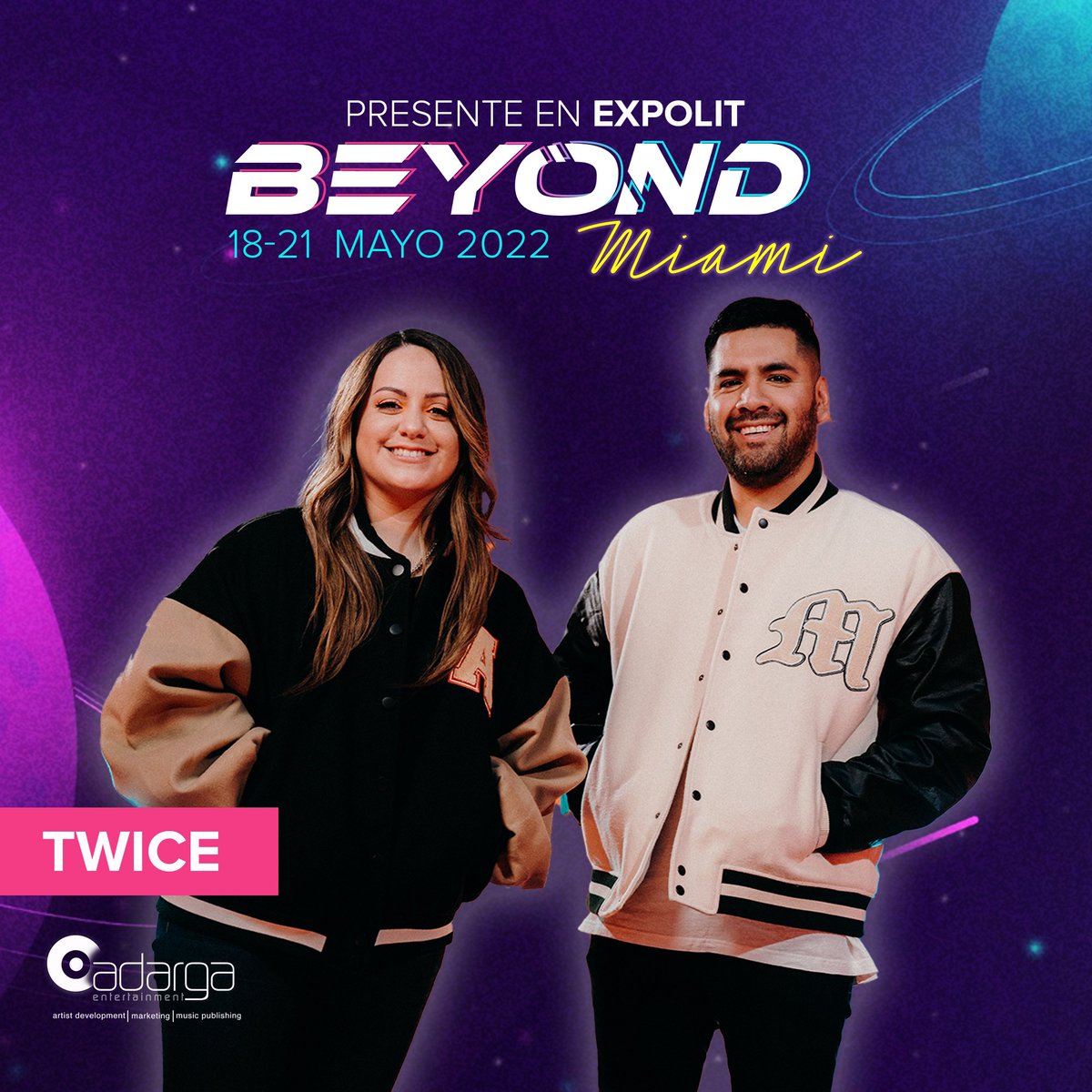 twicemusica's tweet photo. Nos vemos en Miami 🚀 @ExpolitOficial @adargagroup #expolit #expolit2022 #beyond2022 https://t.co/yTNA4heurH