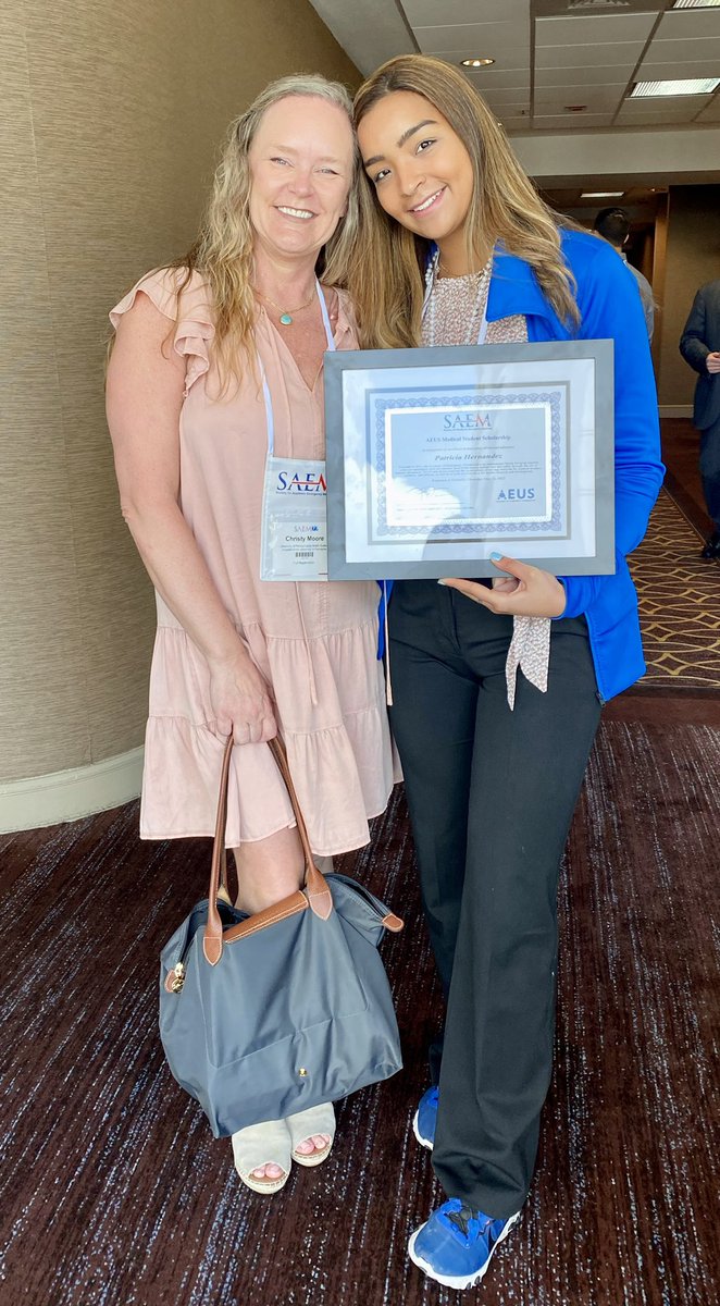 PennUltrasound's tweet photo. Congratulations to our @PennMDForum Patricia Hernandez for winning the @SAEMAEUS Medical Student Scholarship award! @PennUltrasound @Wil_MaChan @cruhlmoore @UPennEM https://t.co/hYzlN5Lhvs