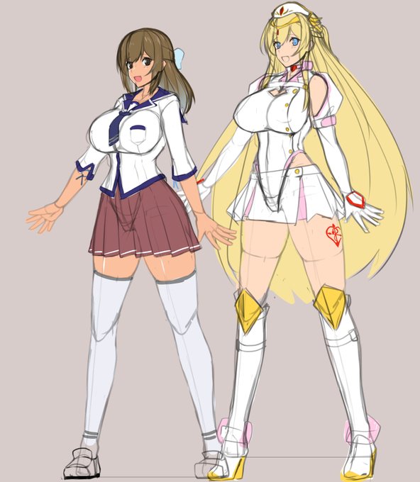 rkgk
なんかこう…超〇戦士的なやつ描きたい 