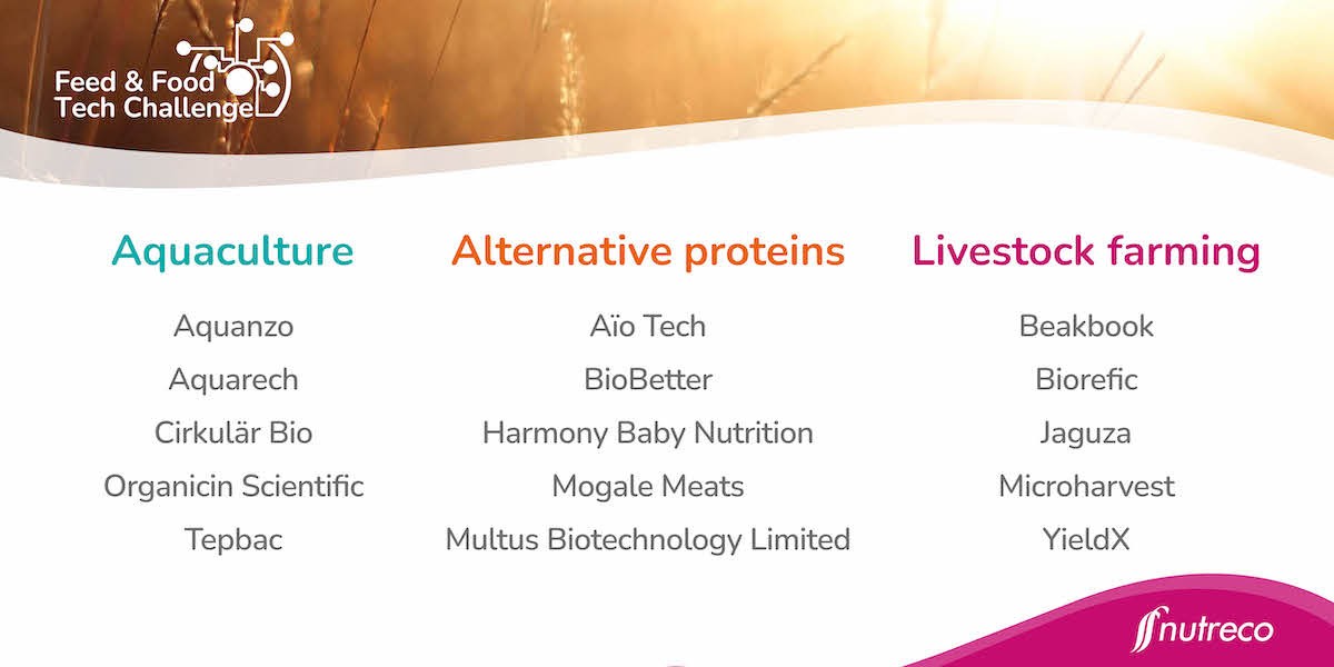 It's a wrap. We are pleased to announce the selection of the Top 15 applicants for the Nutreco Feed &amp; Food Tech Challenge. 

Join us for the  #NFFTC22Top 15 pitch day on the 30th of June.