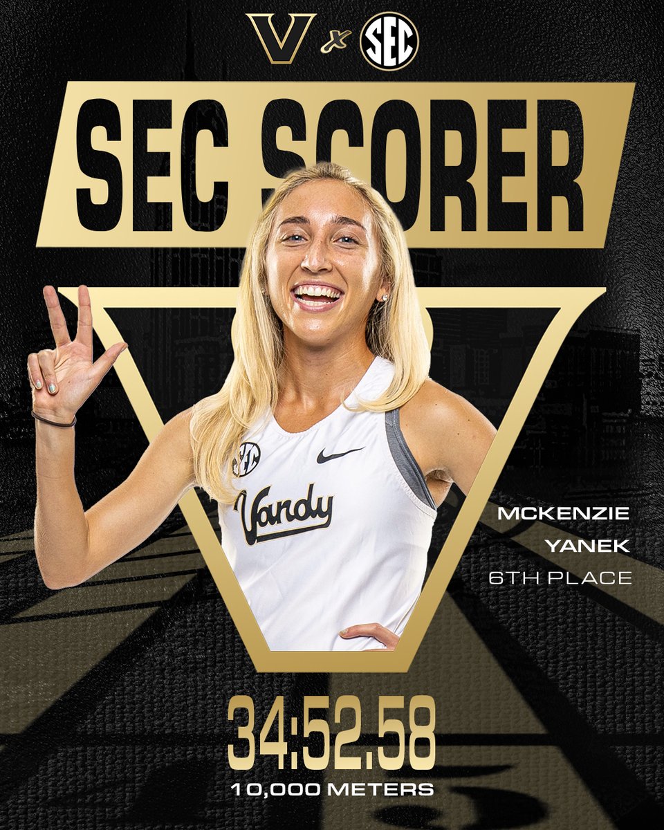 vandyxctrack's tweet photo. Truly ended on a high note last night, congrats McKenzie! 

#AnchorDown https://t.co/IJfTIufrVx