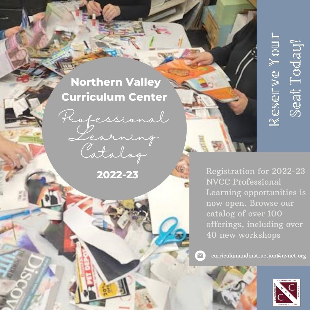 Check out our 2022-23 Professional Learning Catalog. We have over 100 offerings, 40 of which are new and include our new virtual sessions. Contact us for more information!
#NValleyEd #professionallearning #PD #njed #njedchat #bergenpsa