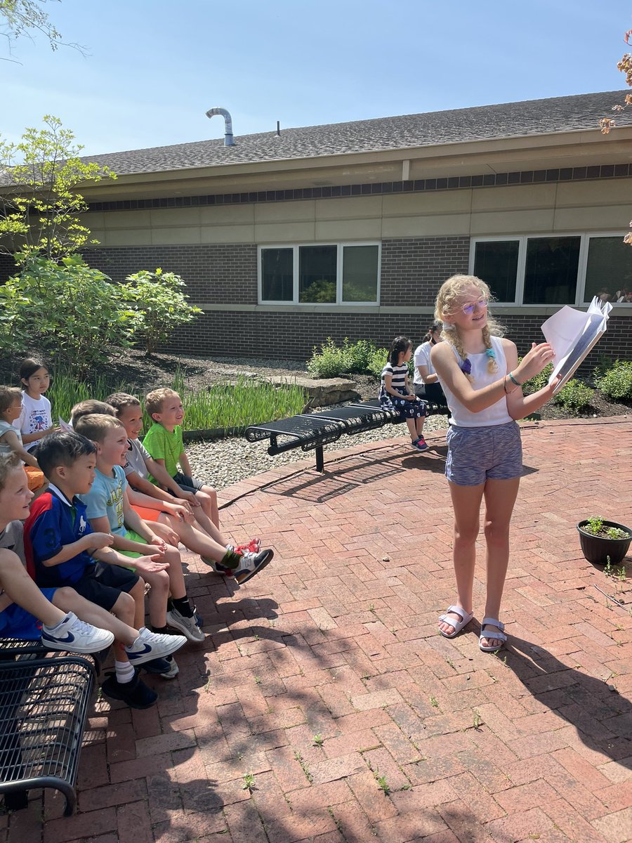 MusolinoMedia's tweet photo. Another beautiful day to be reading outside! #finallyfifth I just ❤️ your passion and dedication to our kindergarten readers! You will be missed next year! 📚🤗💕 https://t.co/RvynwvCOnV