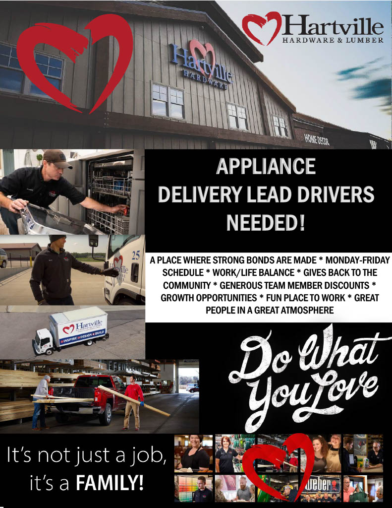 JeniferMoreHRM's tweet photo. We are looking for lead delivery drivers. Must be 21 years of age and have a clean driving record. Apply now at https://t.co/PYY7FzoNKm #drivers #deliverydriver #hardware #deliverylead https://t.co/aPKE7k86lM