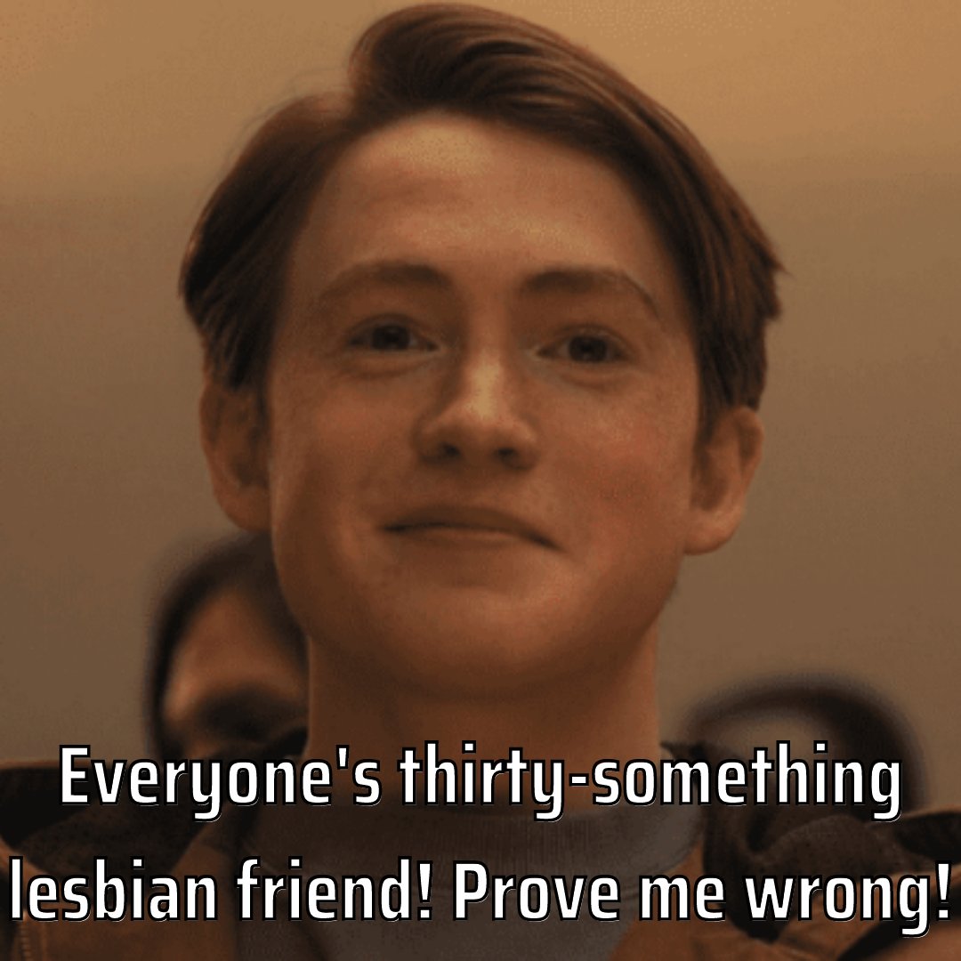 oconnor_orlaith's tweet photo. Nick is literally everyone's lesbian friend who is in her thirties, loves sports and gardening. Drinks tea. Listens. #lesbiansareeverywhere #heartstopper #lesbians https://t.co/aYDEoMfSxc