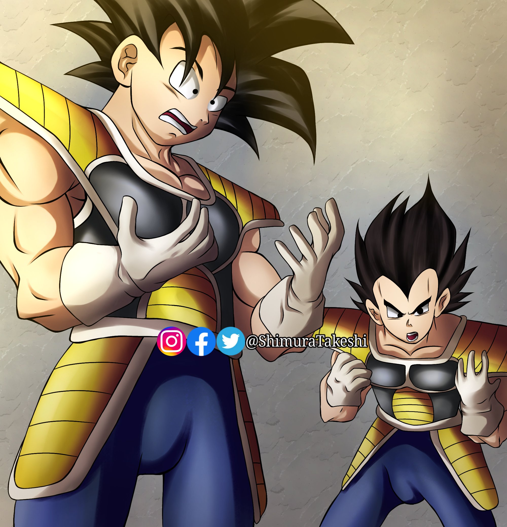 Loved these panels with Vegeta and Goku! : r/Dragonballsuper