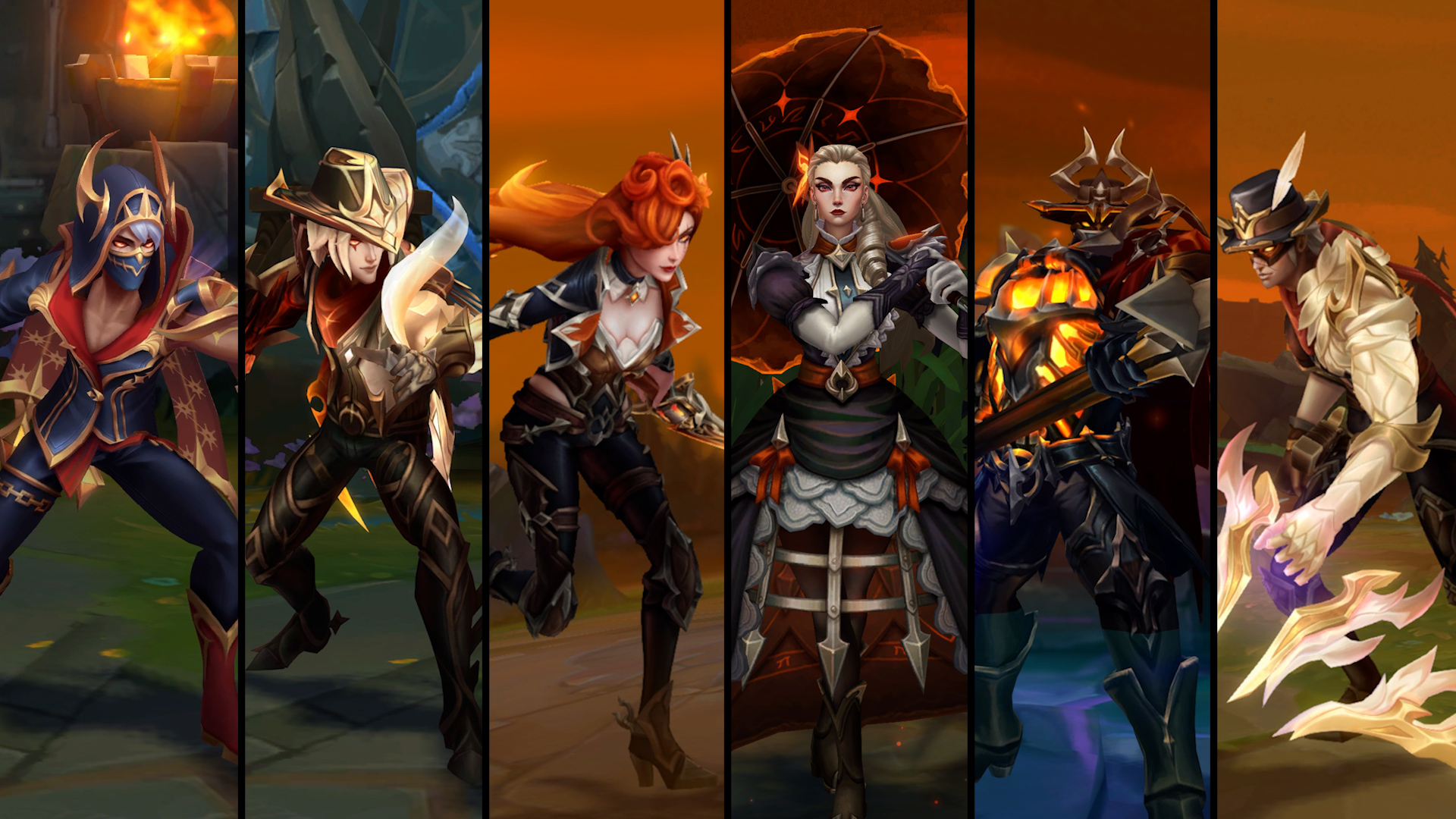 League of Legends on Twitter: "All aboard! 🚂 New High Noon chromas are