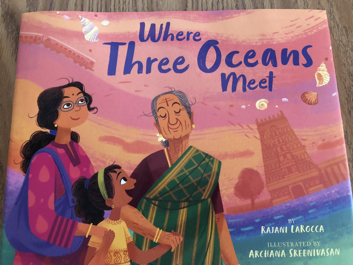 A 1st grader came up to me w/ a copy of this book to check out. She had a huge smile on her face and said, “I love this book.  Have you read it? The people in it look like me and my mom and my grandma. This is my favorite book.”  Then she hugged the book. ❤️📚 @rajanilarocca