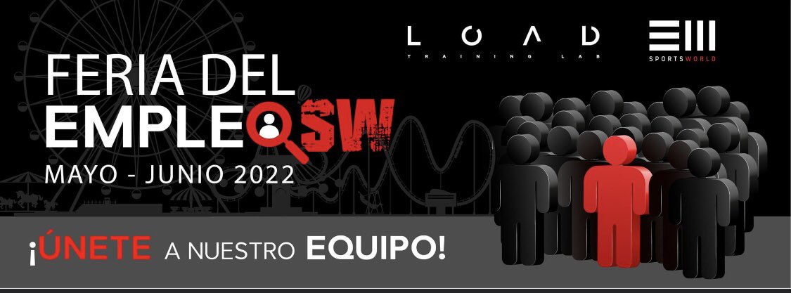 CynthiaEmpleo's tweet photo. Vamos a iniciar con la feria del empleo en @SportsWorldMex prepara tu CV y preséntate en tu club más cercano en #CDMX #EDOMEX y #foraneos https://t.co/nawxU9JU3y