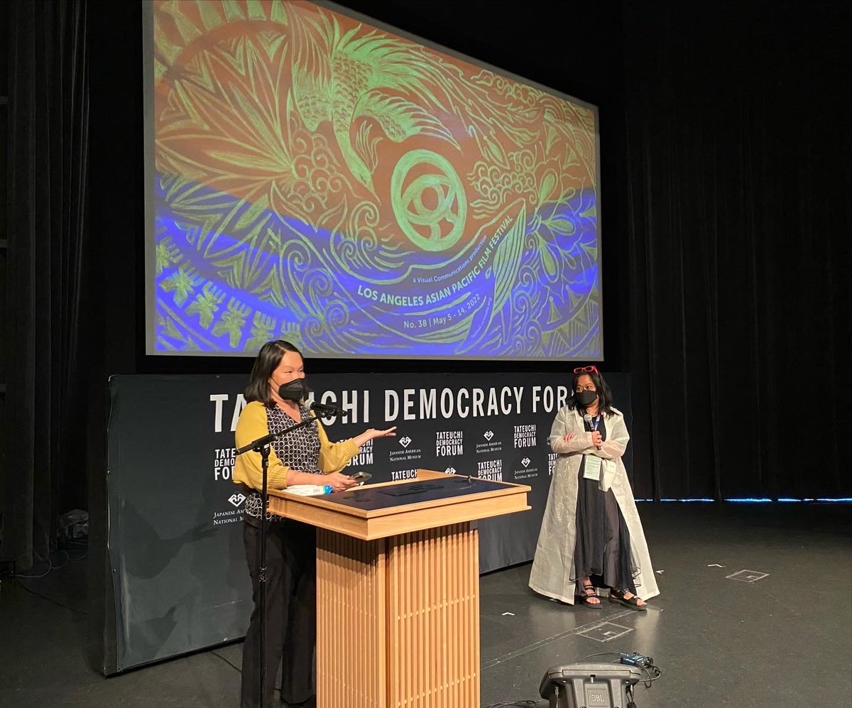 ucscArtsDiv's tweet photo. 🎥👏Dean Celine's world premiere on 5/12 of her latest film 🌟80 YEARS LATER 🌟at the Los Angeles Asian Pacific Film Festival! @ucsc @abc7kristensze @CelineShimizu @VCFilmFestival 
#film #documentary https://t.co/huYvNZmCYJ