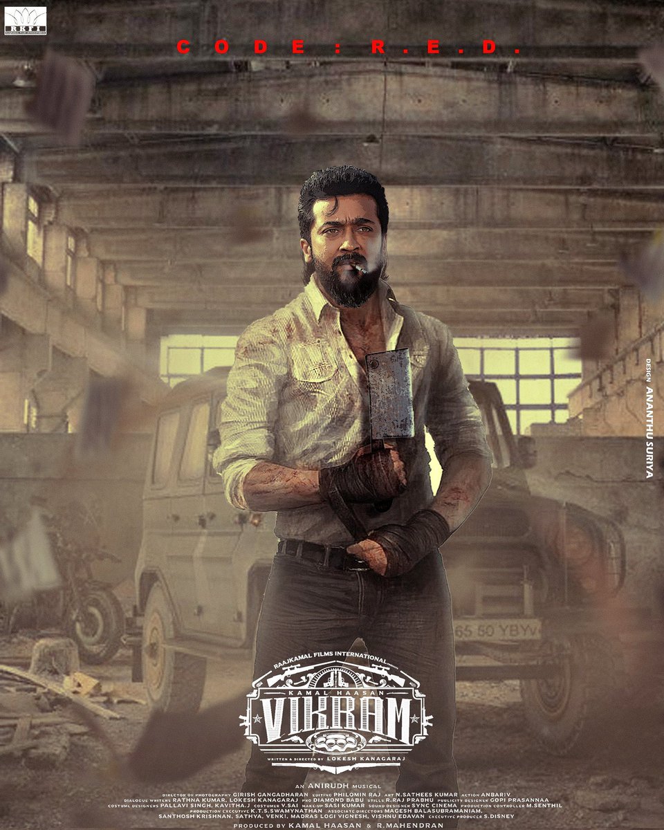 filmipedia's tweet photo. . @Suriya_offl #Vikram https://t.co/IfSH40CmxS