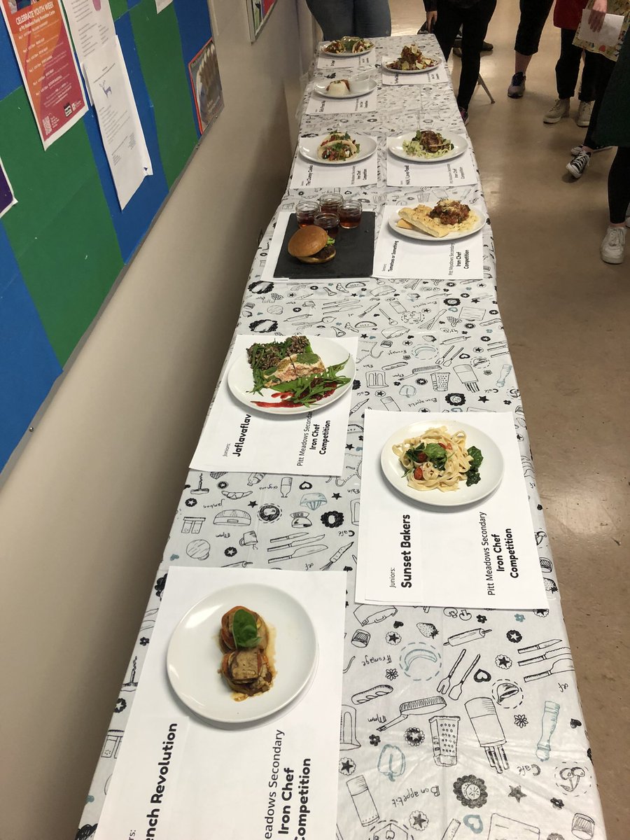 mrsharpess's tweet image. Iron Chef competition returns after 2 years @PittSecondary Unbelievable skills demonstrated by staff and students!