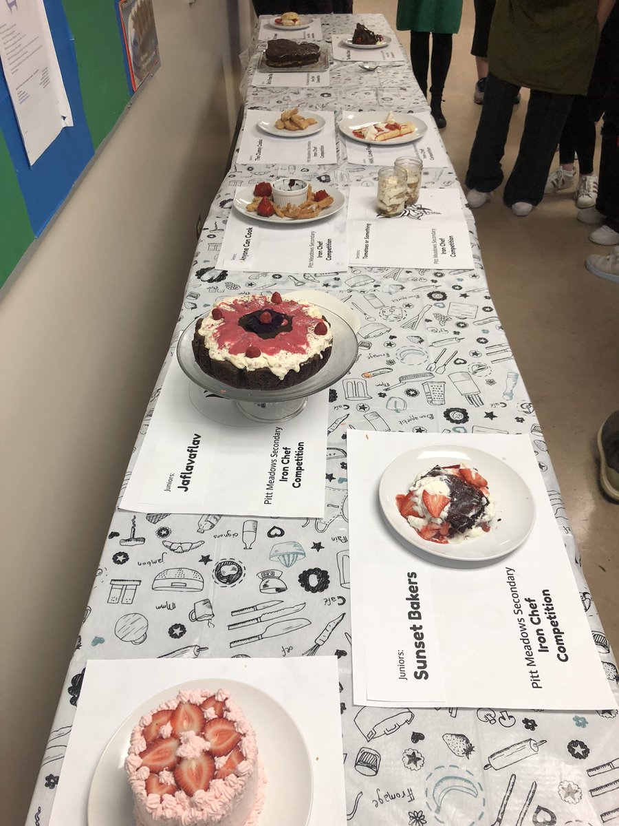 mrsharpess's tweet image. Iron Chef competition returns after 2 years @PittSecondary Unbelievable skills demonstrated by staff and students!