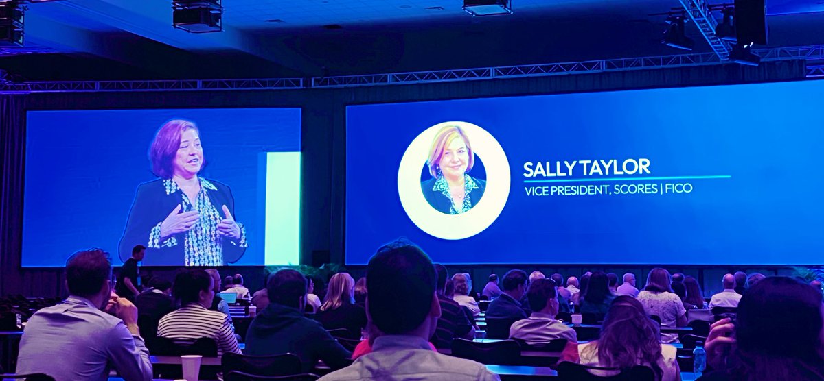 StephCovertFICO's tweet photo. “#Credit, when it’s offered responsibly, is a social good.” - Sally Taylor #FICOWorld https://t.co/QHuEhlTFGQ