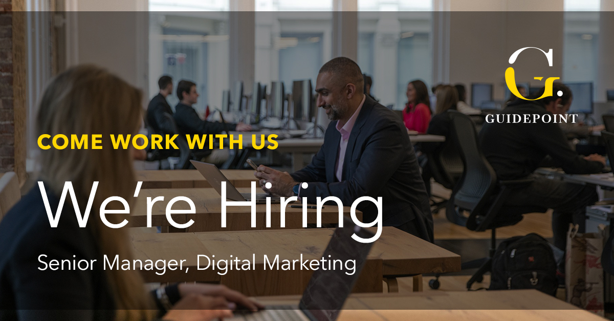 We're hiring! Our Marketing team is looking for a Senior Manager of Digital Marketing who will lead a variety of efforts including lead generation, paid and organic search, paid social media, email marketing, and more. Apply here: bit.ly/3yz8upV #werehiring