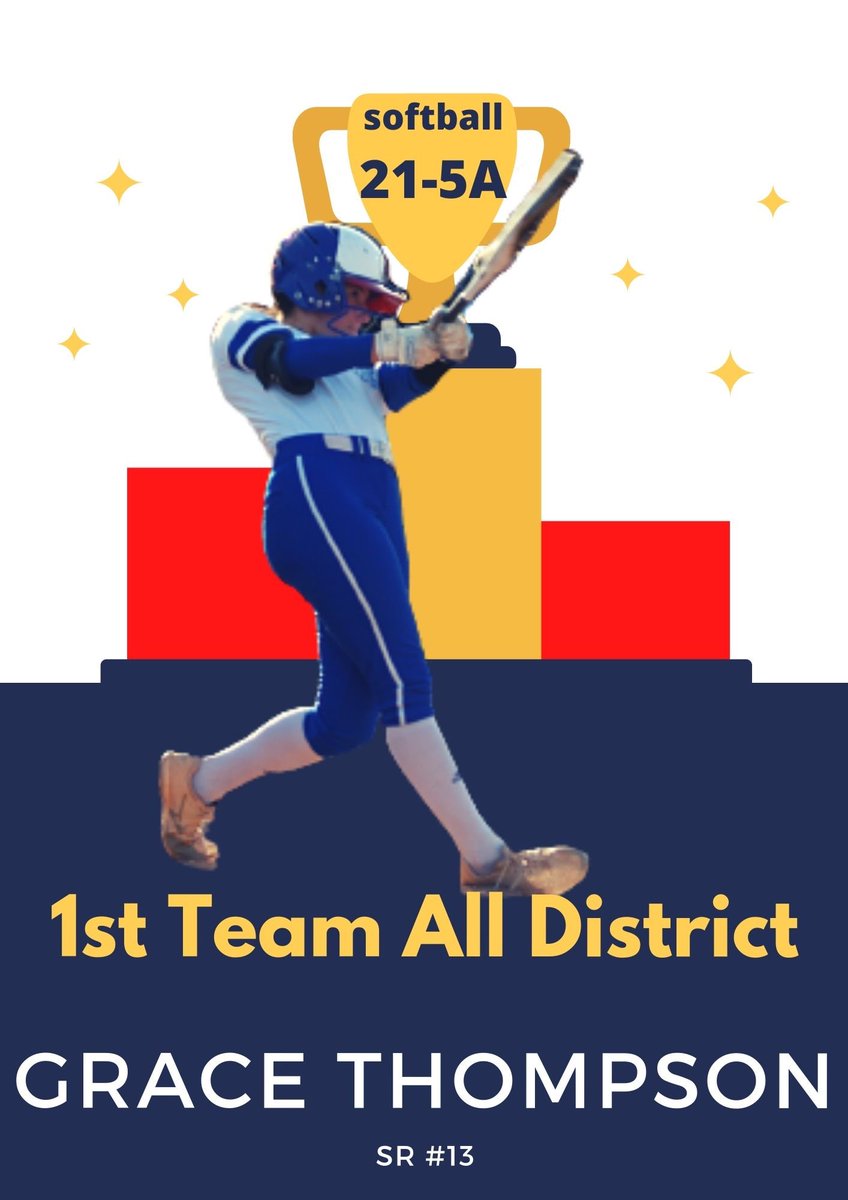 1st TEAM ALL DISTRICT
@GraceMarie021