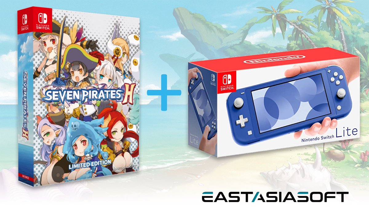 🐳⚓️ PHYSICAL GIVEAWAY ⚓️🐳

To celebrate the launch of booby training RPG Seven Pirates H, we’ve got a SOLD OUT Limited Edition plus a blue Nintendo Switch Lite!

For a chance to win:
☑️Follow
☑️Retweet
☑️Tag a friend

Drawing 11pm ET May 16th

GAME INFO: ow.ly/r0Sg50J7zbf