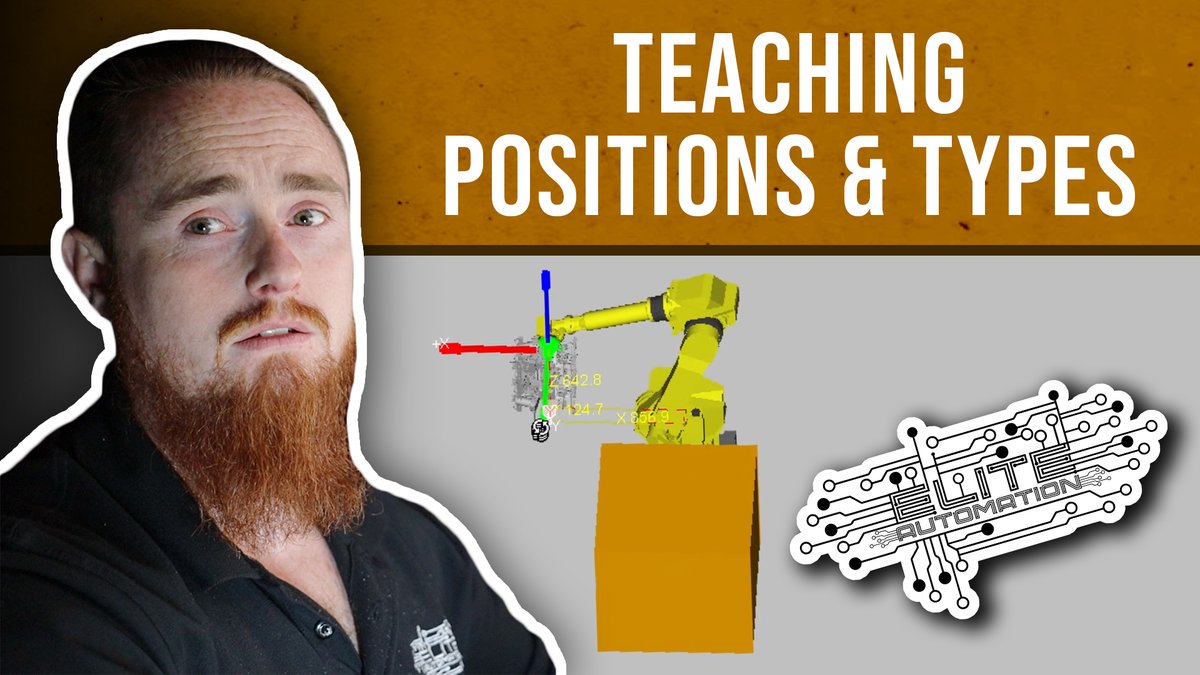 MalachiGreb's tweet image. Teaching Positions &amp;amp; Types - Roboguide Tutorial

#roboguide #fanuc #tutorial