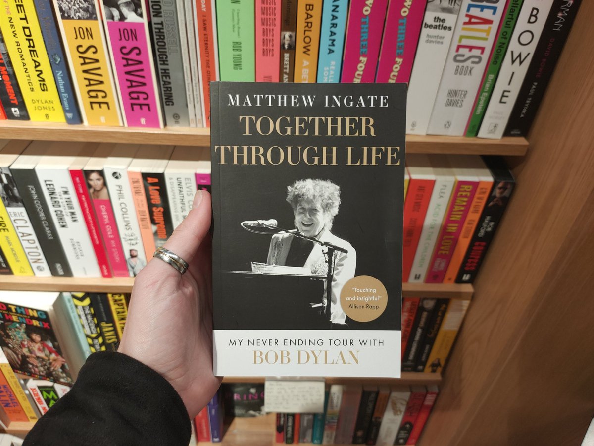 t0mbstoneblues's tweet photo. To win a free copy of Together Through Life: My Never Ending Tour with Bob Dylan, quote tweet this with your favourite Bob Dylan story and the hashtag #TogetherThroughLife. Winner to be chosen at random on May 24th.
https://t.co/4vcpyGIb0O https://t.co/uvaSAbUrEp