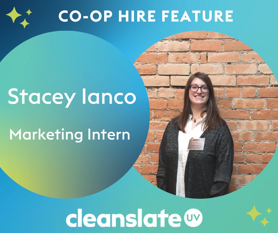 cleanslateuv's tweet photo. This week's feature is Stacey Ianco! 🎉
Stacey is a third-year university student studying marketing and communications
Her role will be leading our content generation, social media, and co-marketing initiatives
Stay tuned for next week! 🤩
#Coops #Marketing #CleanSlateUV https://t.co/TX19tfH223
