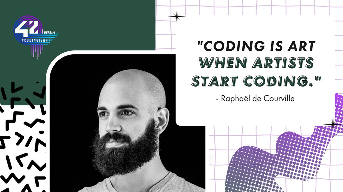 We had the pleasure of chatting to one of the brains behind a Berlin-based initiative which promotes creative coding. 🎨  

The Creative Code Berlin hosts bi-monthly meet-ups. The next one lands on May 21st! 🚀

Read the full article here 👉🏽 bit.ly/3Fxjbuo