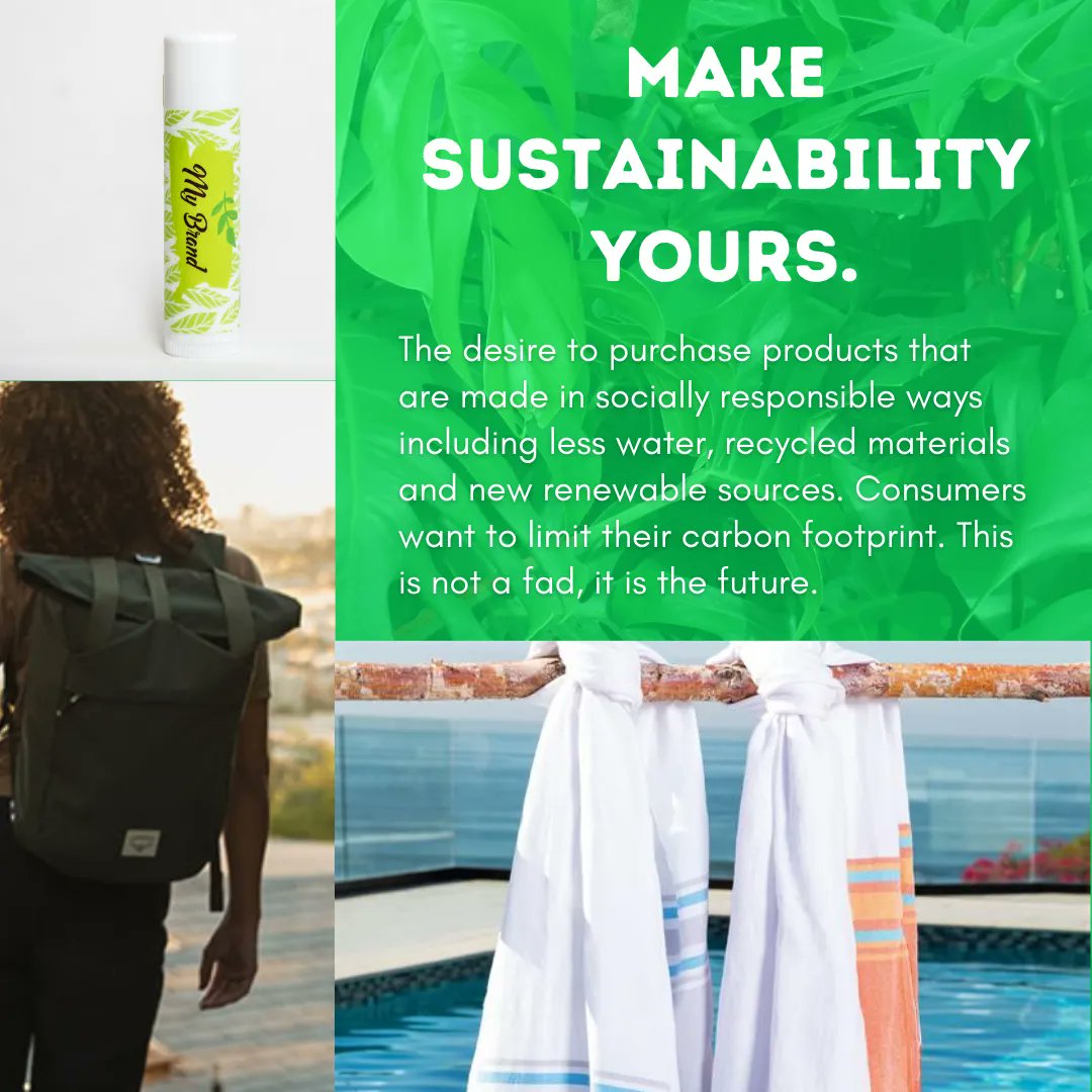 Let's explore the many amazing options for sustainable merchandise!