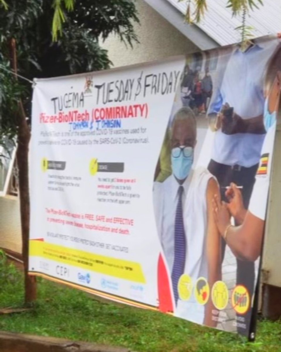 Engeye's tweet photo. Happy Friday! We have some exciting news to share! Engeye now provides a COVID vaccination clinic every Tuesday and Friday. Engeye is proud to provide this important protection to the community.

#healthcare #nonprofit #vaccines https://t.co/9ckjRpQqKx
