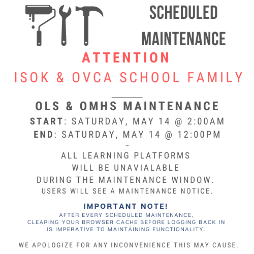 InsightOklahoma's tweet photo. Planned Maintenance Notice https://t.co/9iuSDICMAB