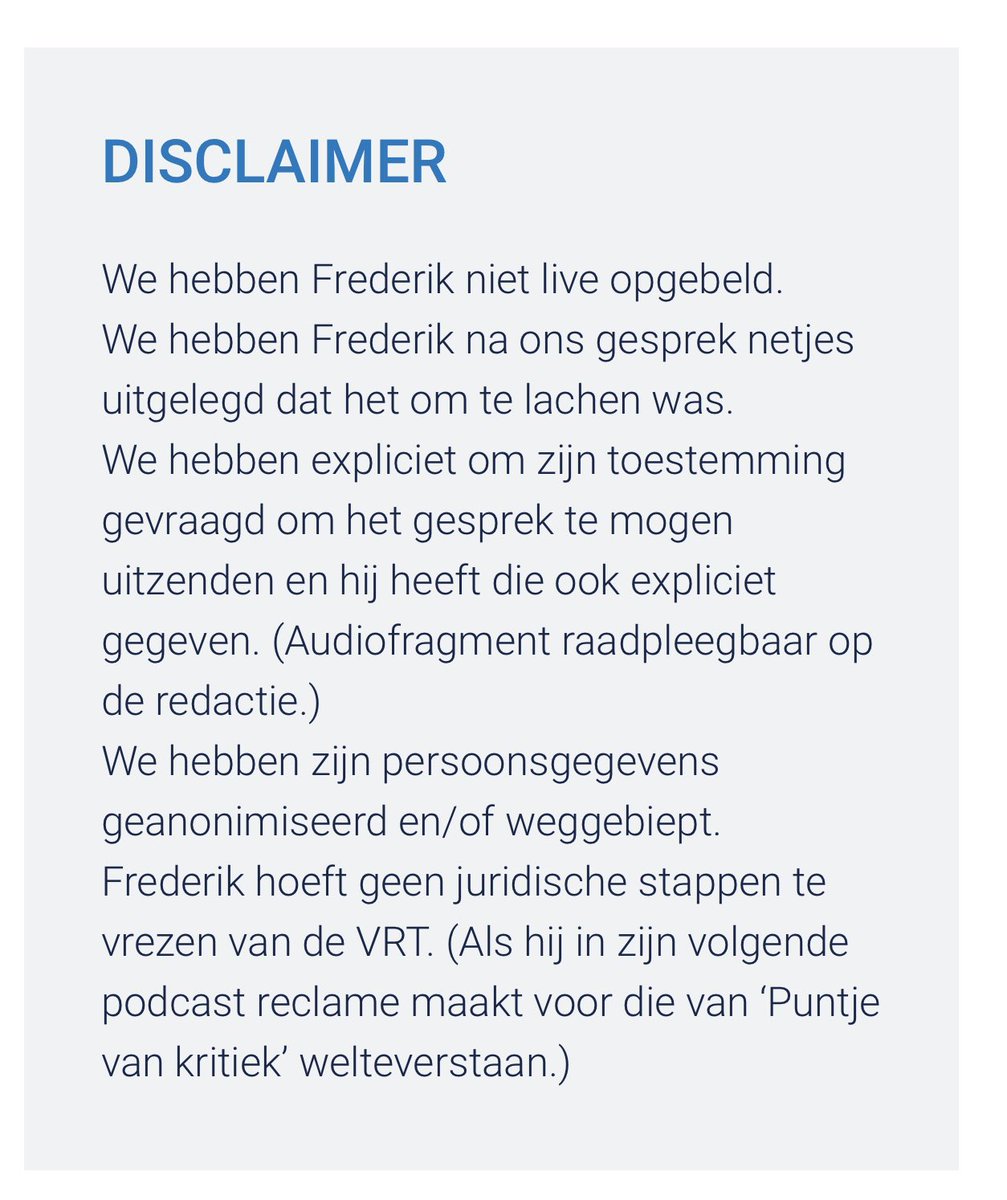 jackid01's tweet photo. @radio1be Dus jullie smijten zijn persoonsgegevens op straat, jullie beseffen niet dat jullie zelf een gigantische blunder begaan in cybersecurity + jullie vragen @nonkelfreddy nog om reclame te maken? Delen ze daar alcohol uit overdag bij de @VRT of bij @radio1be ? https://t.co/ney2OaXPnv
