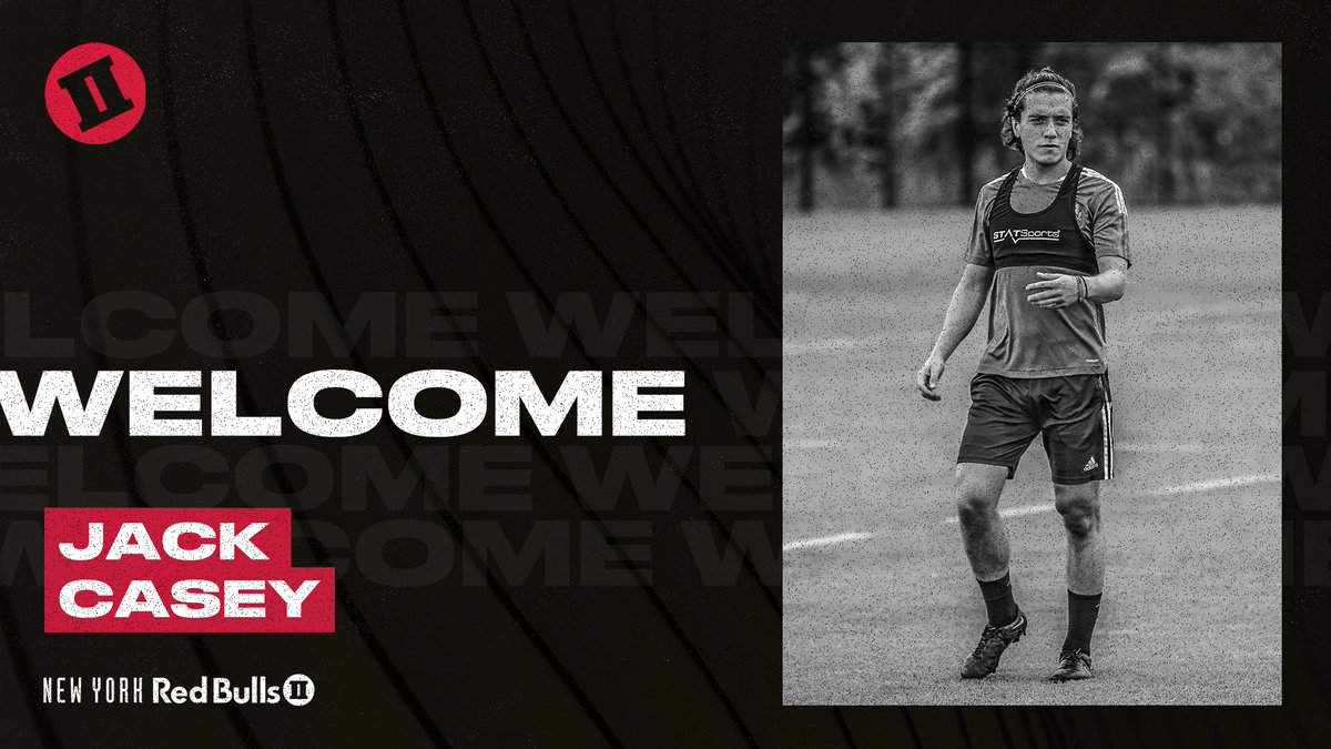 NYRBII's tweet photo. NEWS: We have signed midfielder Jack Casey to a 25-day contract.
Welcome, Jack!
π°β‘οΈ https://t.co/WMmSXd00bM
#NYRBII https://t.co/mOWhTiiDHN