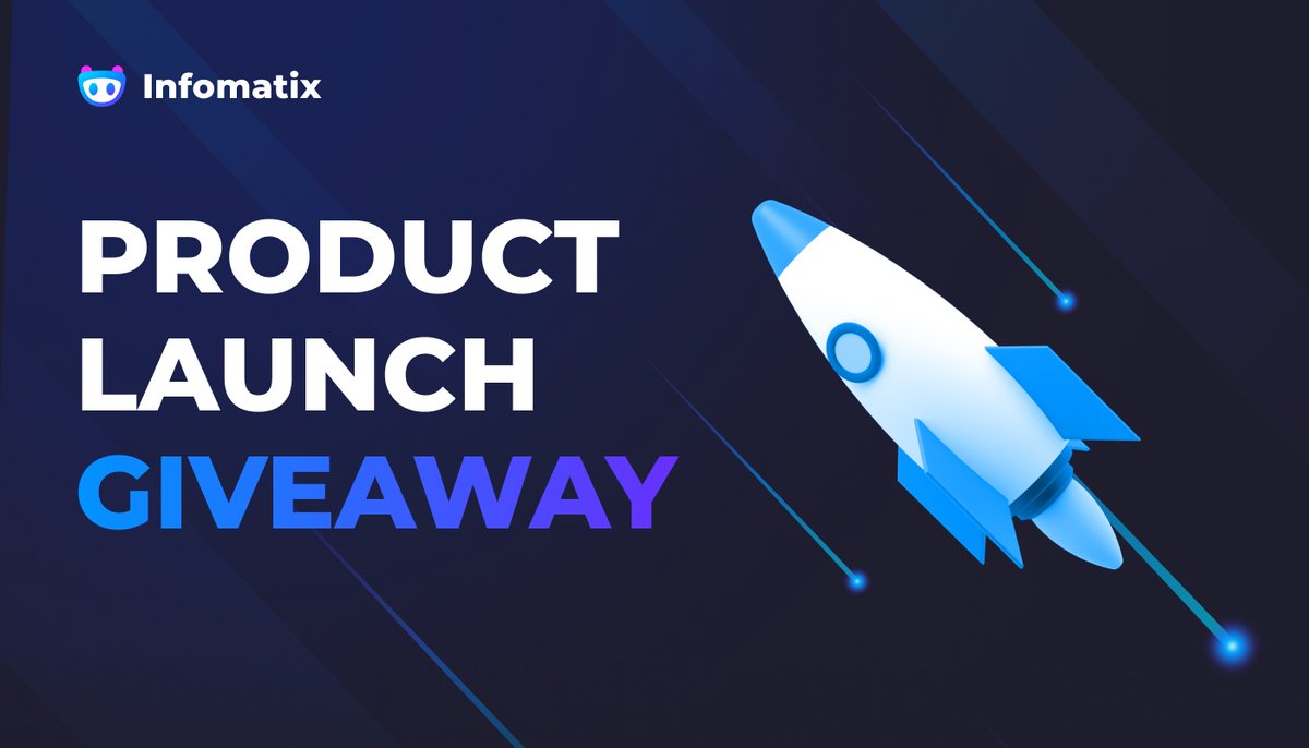 Infomatix_io's tweet photo. We're celebrating the Infomatix x Nosis bridge launch in style by giving away $1000 worth of $INFO! 🔥

Complete all tasks and refer friends to increase your chances of winning 🚀

📅 Deadline: 18th May 2022

Enter Now 👉 https://t.co/oo00QuFn3V

#Giveaway #Infomatix #BSC https://t.co/IxcxVfQymm